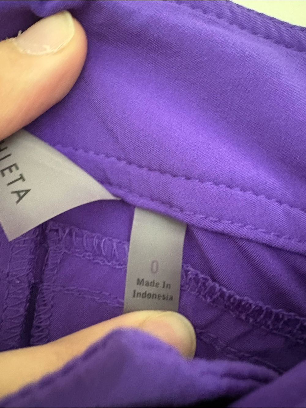 Athleta Violet Drawstring Performance Shorts - Picture 3 of 4